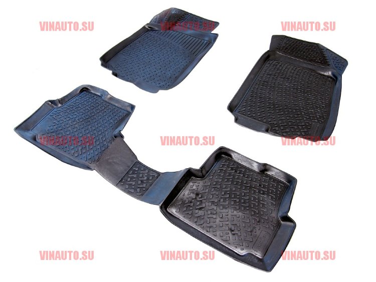 L.Locker/Коврики в салон 3D Chevrolet Aveo (12-)/0207010501