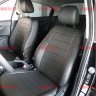 Авточехлы HYUNDAI-Solaris II (40/60) Sd /KIA-Rio IV/X-Line 2017- (Аригон) чер+чер