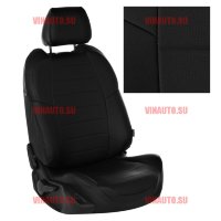 Авточехлы RENAULT-Logan 2004-2014 (Аригон) чер+чер Авточехлы RENAULT-Logan 2004-2014 (Аригон) чер+чер