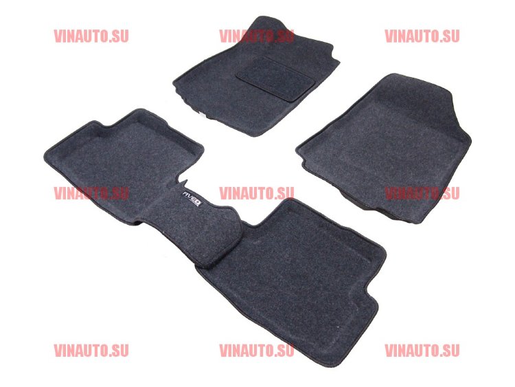 Коврики в салон 3D/CHEVROLET-Aveo 2012-