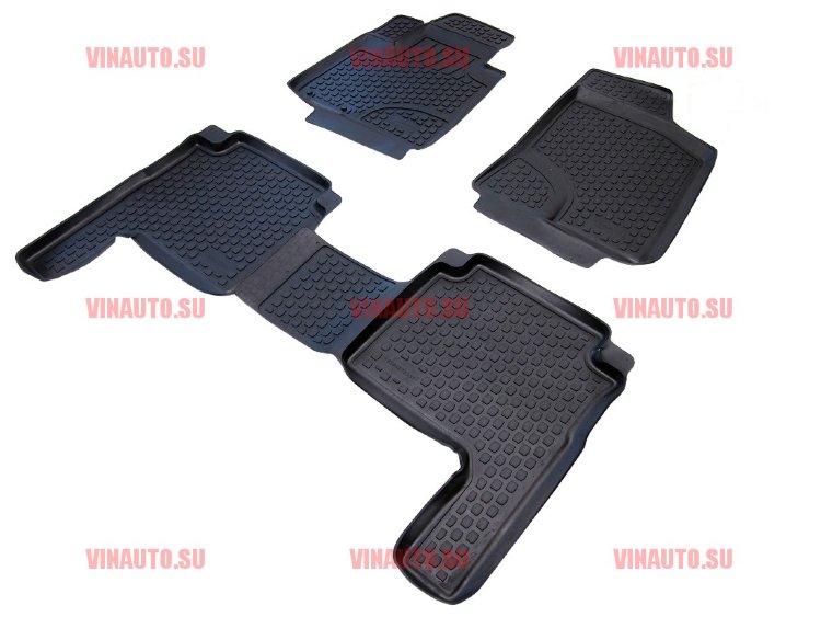 L.Locker/Коврики в салон Hyundai Santa Fe II (10-)/0204070301