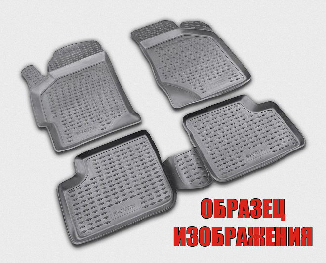 NOVLINE/Коврики в салон 3D FORD Fiesta 2011-2015, 2015- sd/hb/ORIG3D1658210K