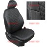 Авточехлы HYUNDAI-Solaris I sd/KIA-Rio III sd 40/60 2011- (Ромб) чер+чер