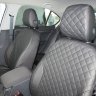 Авточехлы SKODA-Octavia-A-7 Ambiente (без зад. подлокотника) (Ромб) чер+чер Авточехлы SKODA-Octavia-A-7 Ambiente (без зад. подлокотника) (Ромб) чер+чер