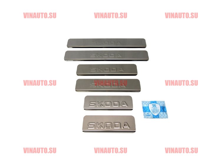 Накладки на пороги SKODA Yeti Накладки на пороги SKODA Yeti