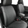 Авточехлы Chevrolet-NIVA с 2016-/Travel 2020- (Ромб) чер+чер